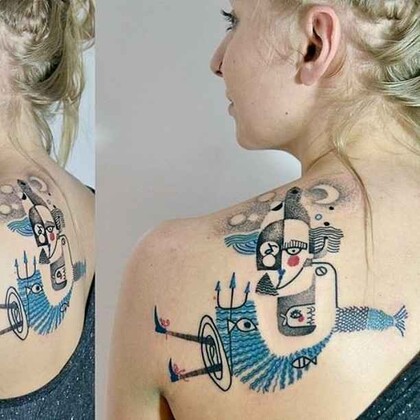 Tattoo Idea #13003 Tattoo Artist Katarzyna Krutak