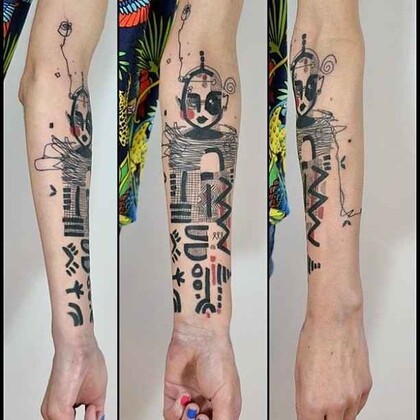 Tattoo Idea #13001 Tattoo Artist Katarzyna Krutak