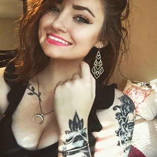 🔥 Hot photos, model's portfolio  #12993 Tattoo model Kate Boehm