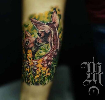 Tattoo Idea # Tattoo Artist Natalya Komarova