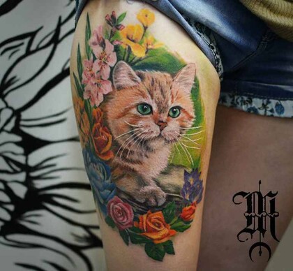 Tattoo Idea # Tattoo Artist Natalya Komarova