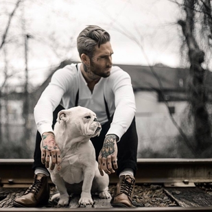 🔥 Hot photos, model's portfolio  #25216 Tattoo model Ian Elkins