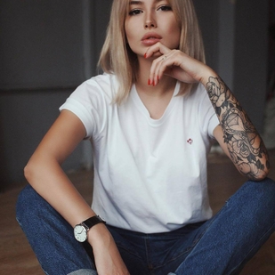 🔥 Hot photos, model's portfolio  #24983 Tattoo model YULIA ZHELEZNYAKOVA