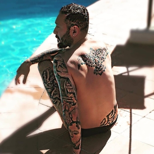 🔥 Hot photos, model's portfolio  #24286 Tattoo model Luigi Lauro