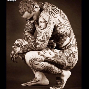 🔥 Hot photos, model's portfolio  #24388 Tattoo model Crazy Ruben (Ruben Contreras)