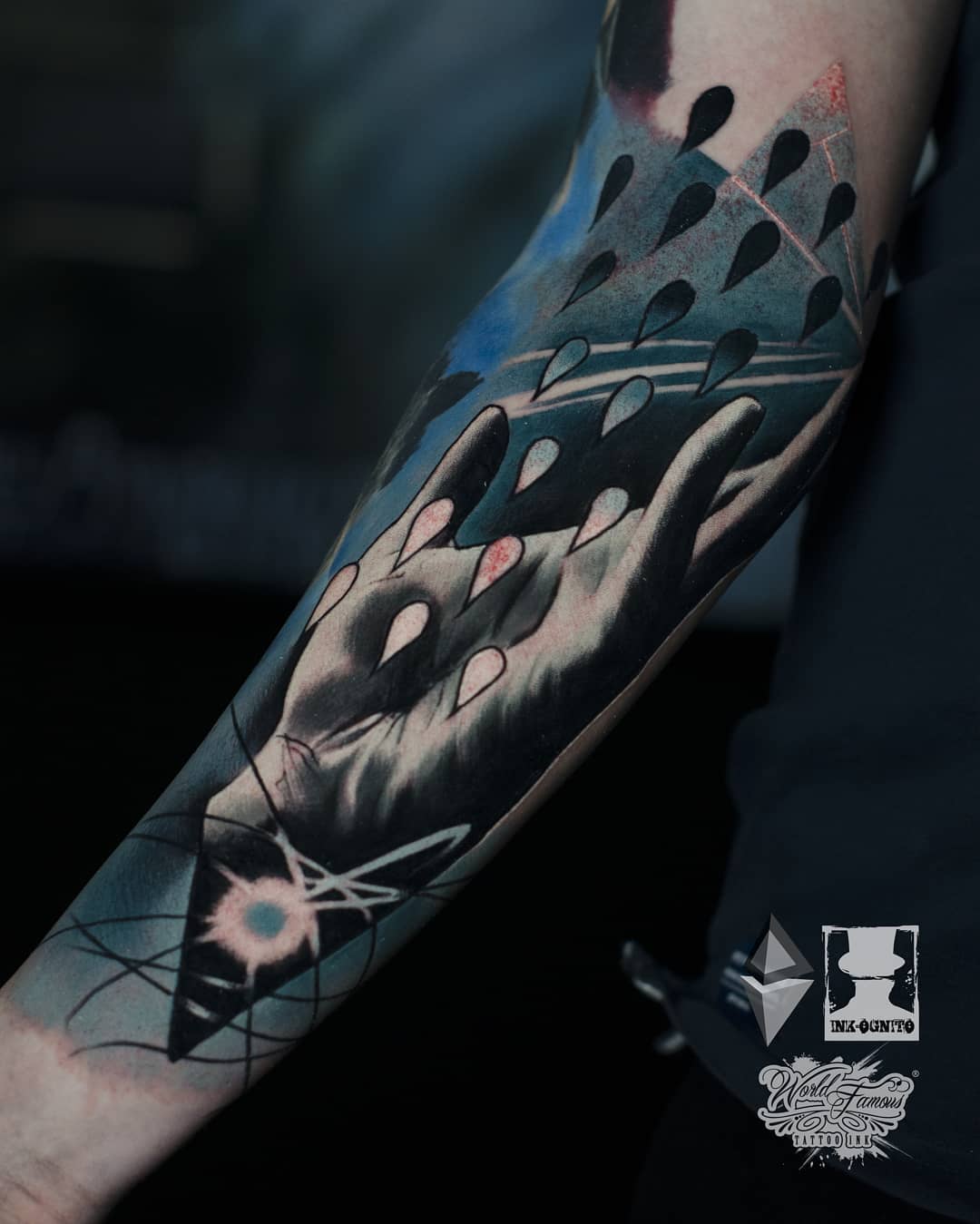 Tattoo artist Darek Doktór Ink-Ognito, color and black&grey realistic surrealistic tattoo | Poland
