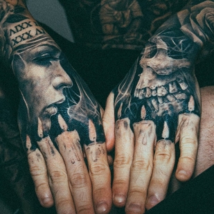 🔥 Hot photos, model's portfolio  #25046 Tattoo model Jordan Feno