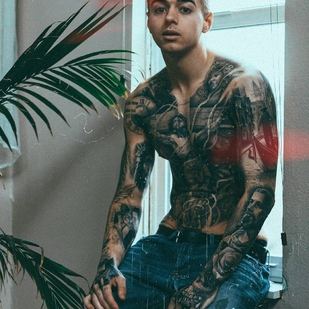 🔥 Hot photos, model's portfolio  #25049 Tattoo model Jordan Feno