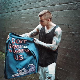 🔥 Hot photos, model's portfolio  #25051 Tattoo model Jordan Feno