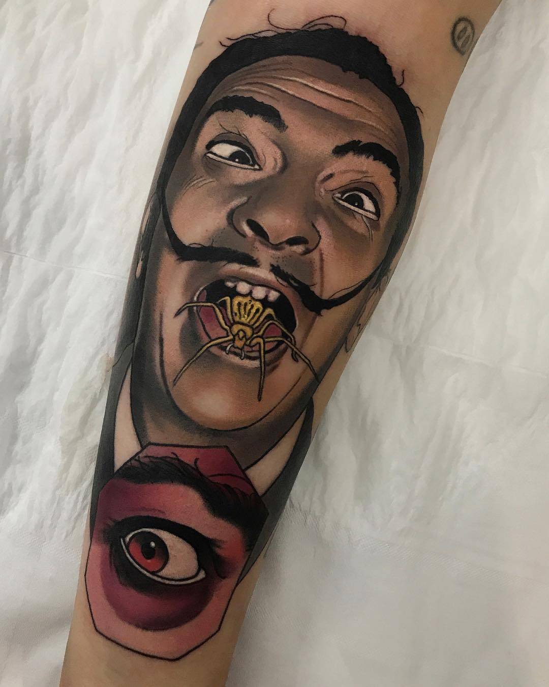 Tattoo艺术家Roger Mares，彩色新传统纹身 | 西班牙