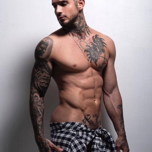 🔥 Hot photos, model's portfolio  #24904 Tattoo model LUCAS PERACCHI