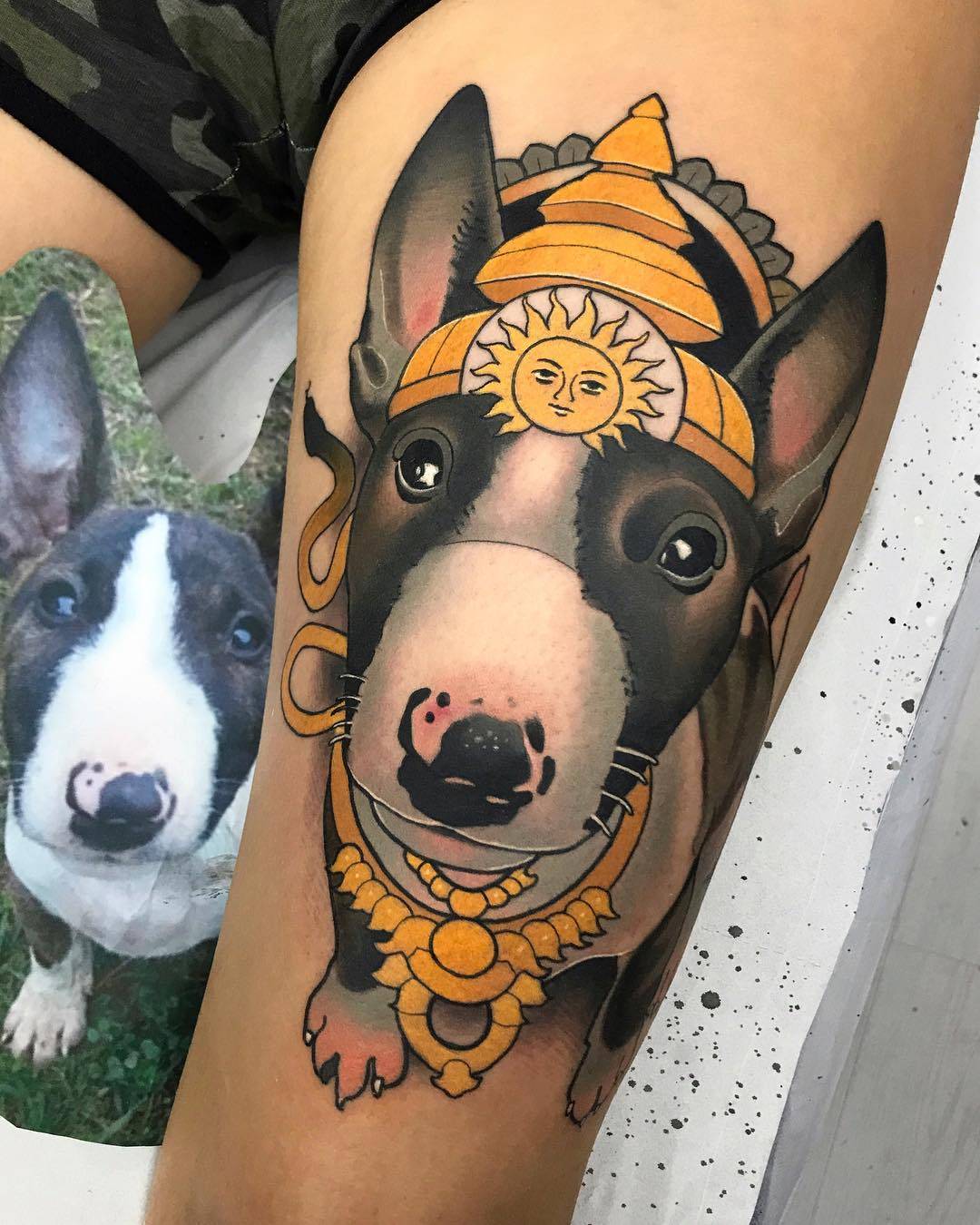 Tattoo artist Roger Mares, color neo traditional tattoo | Spain