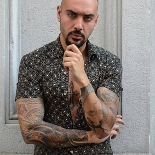 🔥 Hot photos, model's portfolio  #24296 Tattoo model Luigi Lauro