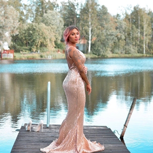 🔥 Hot photos, model's portfolio  #24698 Tattoo model Michelle Svendsen