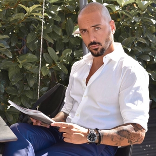 🔥 Hot photos, model's portfolio  #24301 Tattoo model Luigi Lauro