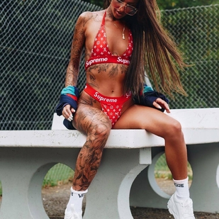 🔥 Hot photos, model's portfolio  #25213 Tattoo model Victoria Blendell