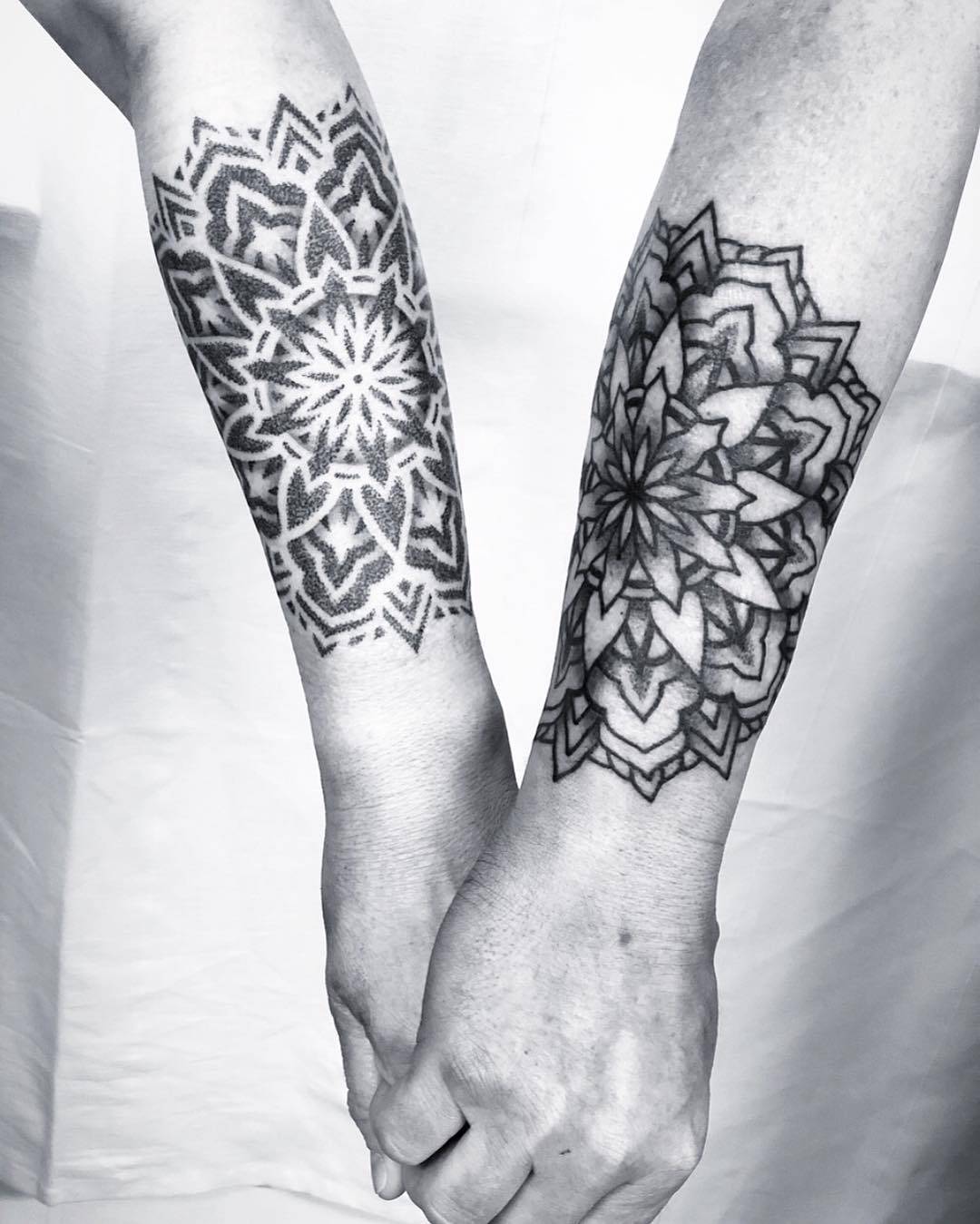 Tattoo artist Keegan Sweeney, black ornamental tattoo | Australia