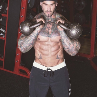 🔥 Hot photos, model's portfolio  #24849 Tattoo model Michael Giovanni Rivera