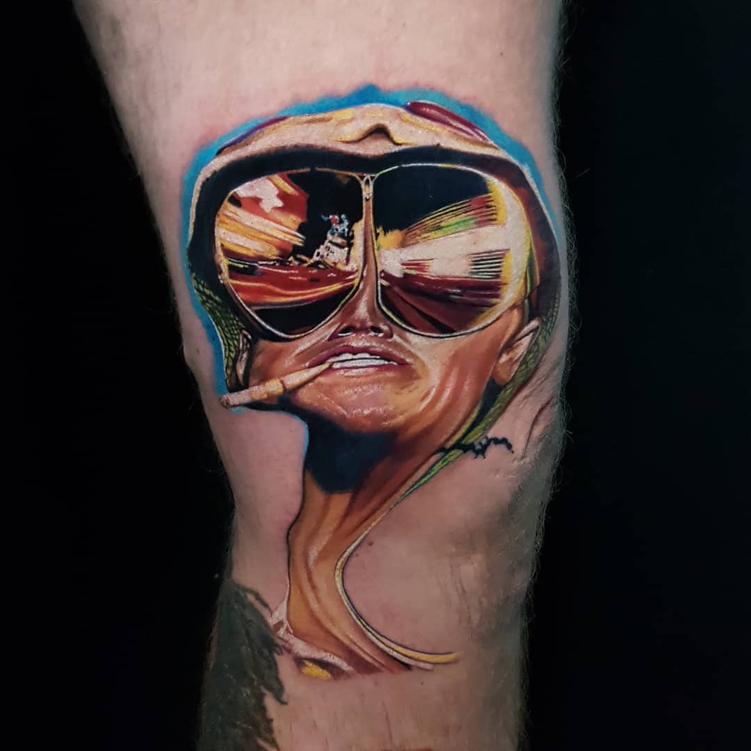 纹身艺术家Amy Edwards，色彩肖像写实纹身 | 英国，索顿冷菲尔德