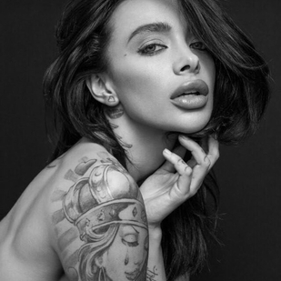 🔥 Hot photos, model's portfolio  #25532 Tattoo model Mercedes Edison