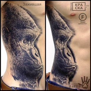 tattoo #32543 | Tattoo Artist Vladimir PANTERA Korolev