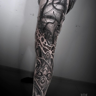 tattoo #37296 | Tattoo Artist Dmitriy UGLΨX Zhernova