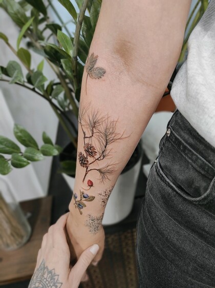 Tattoo Idea # Tattoo Artist Kseniya Darmaeva