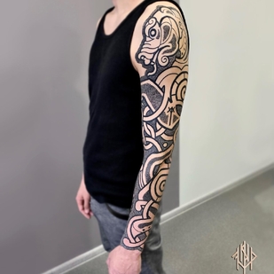 tattoo #59168 | Tattoo Artist Nikita Stepanenko VikingTotem