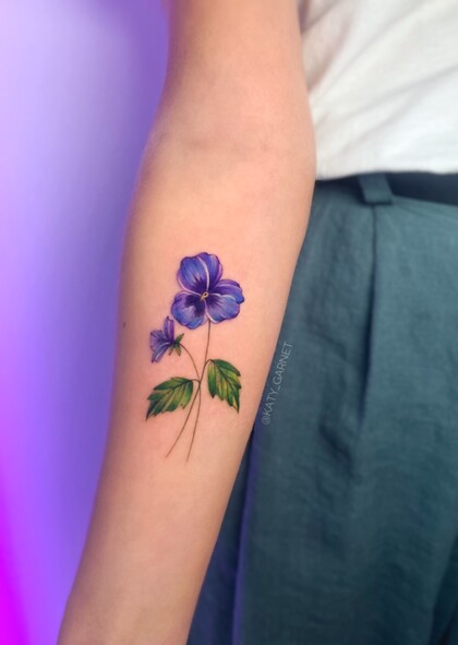 Tattoo Idea # Tattoo Artist Ekaterina Garnet / Katy Garnet