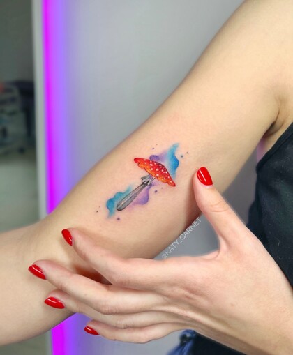 Tattoo Idea # Tattoo Artist Ekaterina Garnet / Katy Garnet