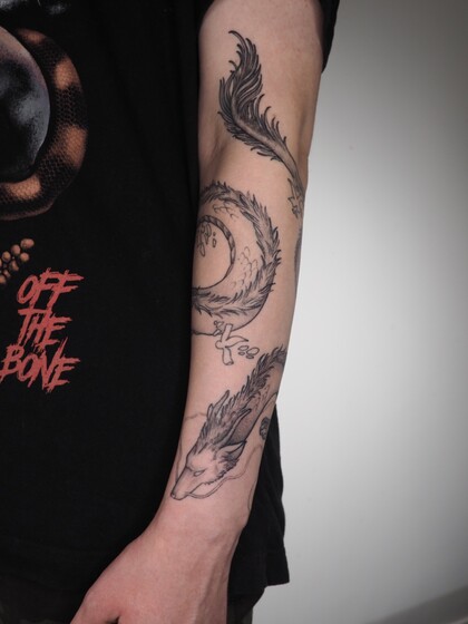 Tattoo Idea # Tattoo Artist Inna Mirova 