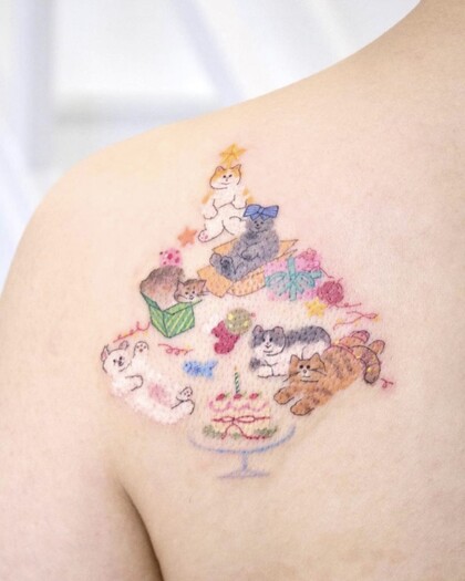 Tattoo Idea # Tattoo Artist @dareumtattoo