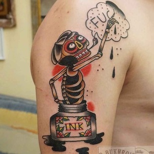 tattoo #3320 | Tattoo Artist Dmitriy Buhrov