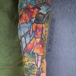 tattoo #3019 | Tattoo Artist Victoria KIWI Grigorieva