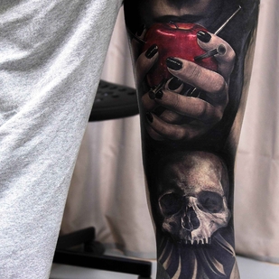 tattoo #2842 | Tattoo Artist Maxim Denisenko