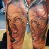 Tattoo artist Vasily Suvorov