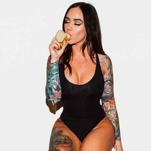 🔥 Hot photos, model's portfolio  #13564 Tattoo model Jessica Wilde