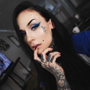 🔥 Hot photos, model's portfolio  #13612 Tattoo model Monami Frost (Irena Straume)