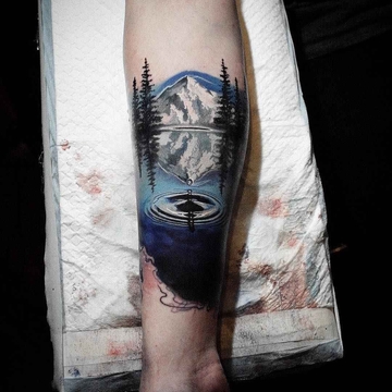 Realistic tattoo by FABZ