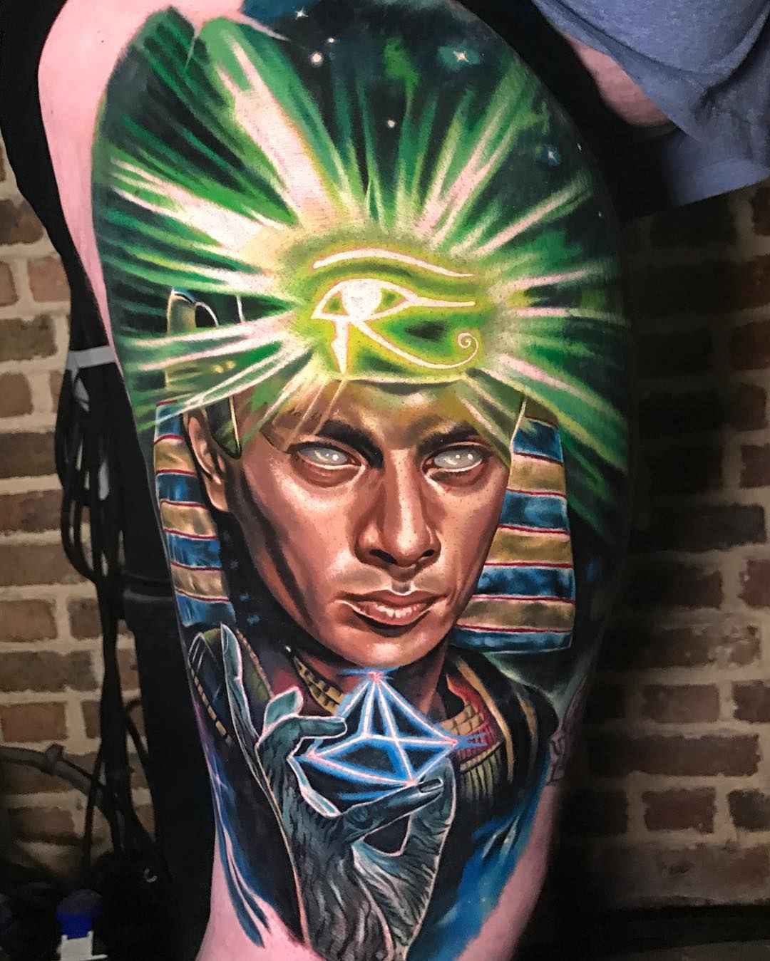 Tattoo artist Jordan Croke color realistic tattoo