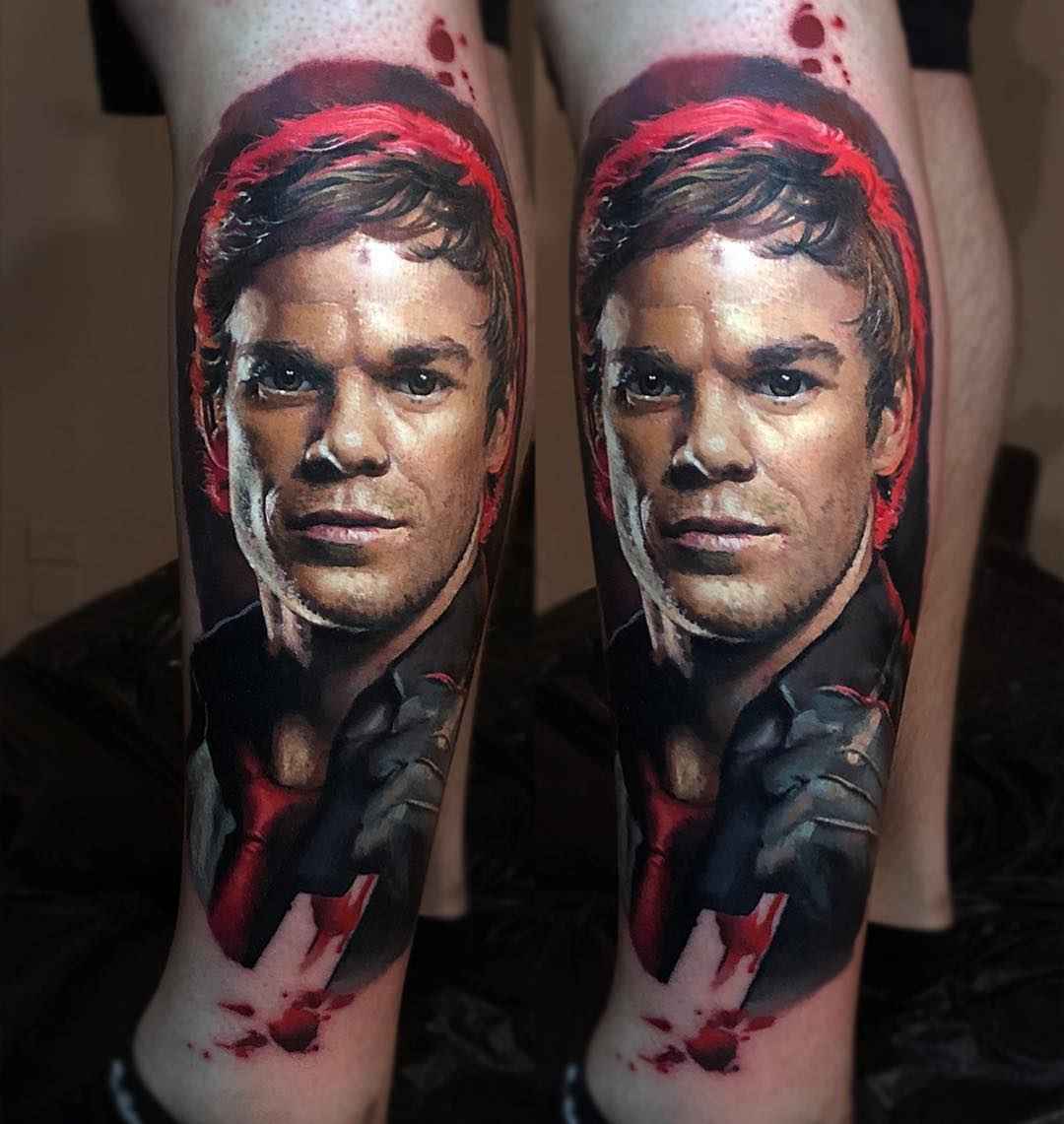 Tattoo artist Valentina Ryabova color realistic tattoo