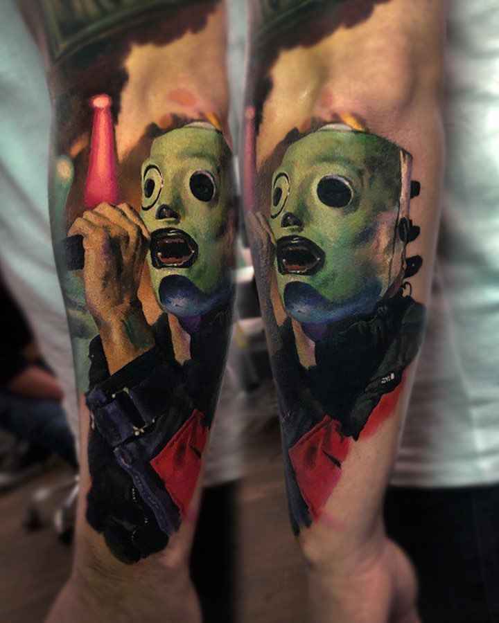 Tattoo artist Valentina Ryabova color realistic tattoo
