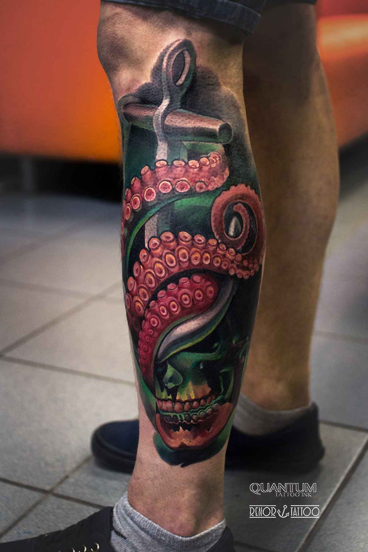 纹身艺术家Kirill Matusevich色彩写实纹身