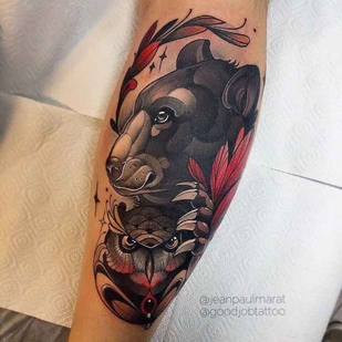 tattoo #13475 | Tattoo Artist Jean Paul Marat