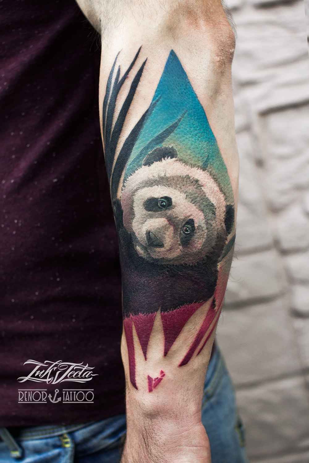 纹身艺术家Kirill Matusevich色彩写实纹身