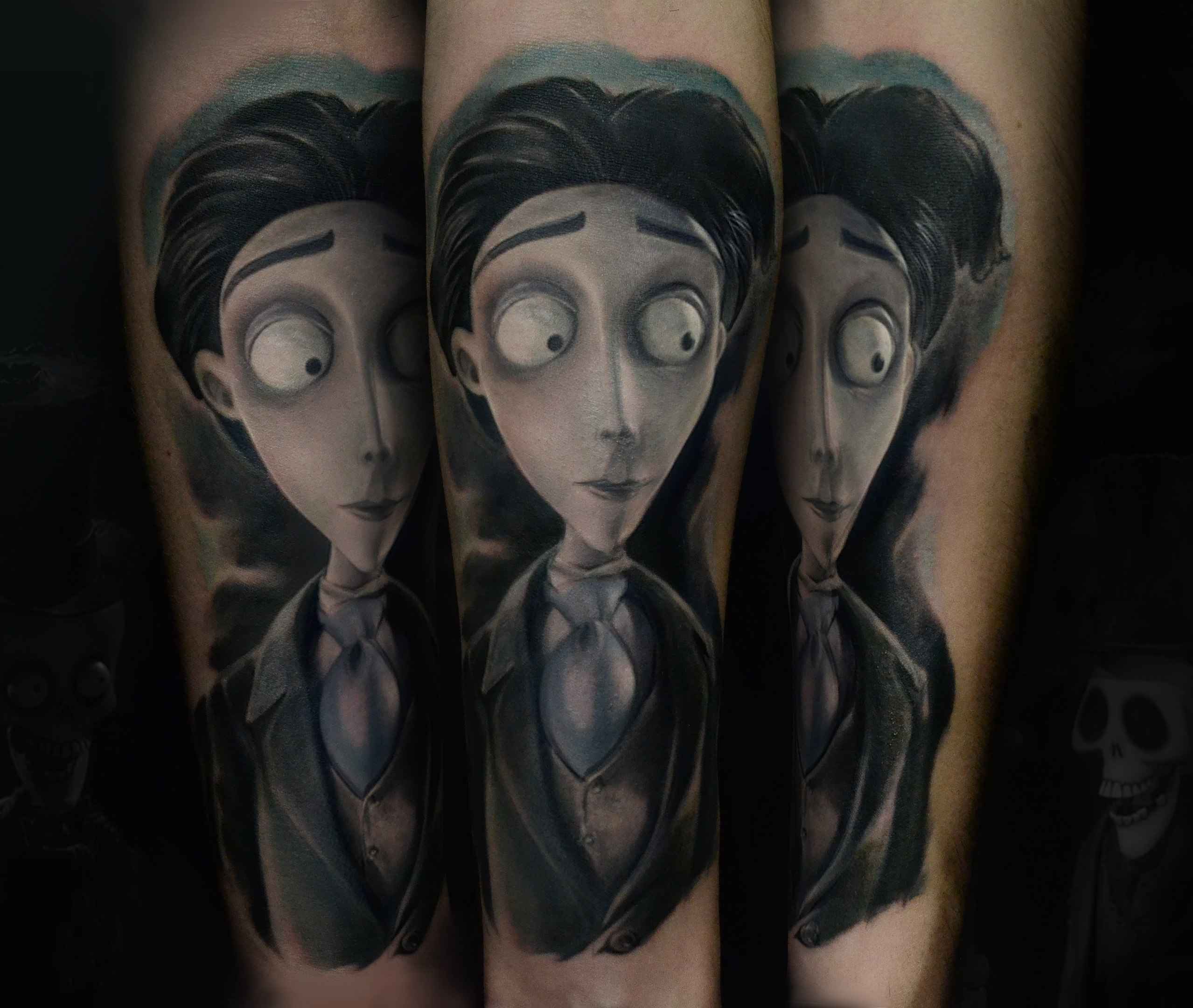 Tattoo artist Larisa Ganzvind, Russia Moscow, color and black&grey realistic tattoo