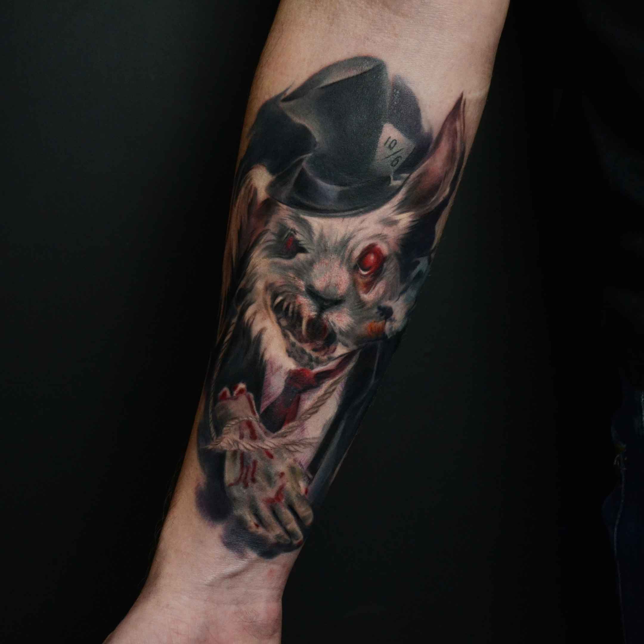 Tattoo artist Larisa Ganzvind, Russia Moscow, color and black&grey realistic tattoo