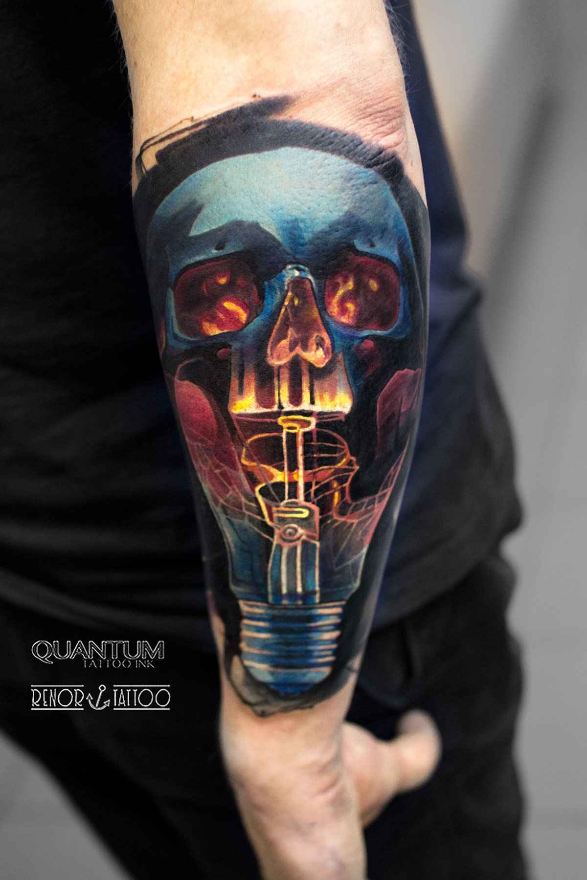 纹身艺术家Kirill Matusevich色彩写实纹身