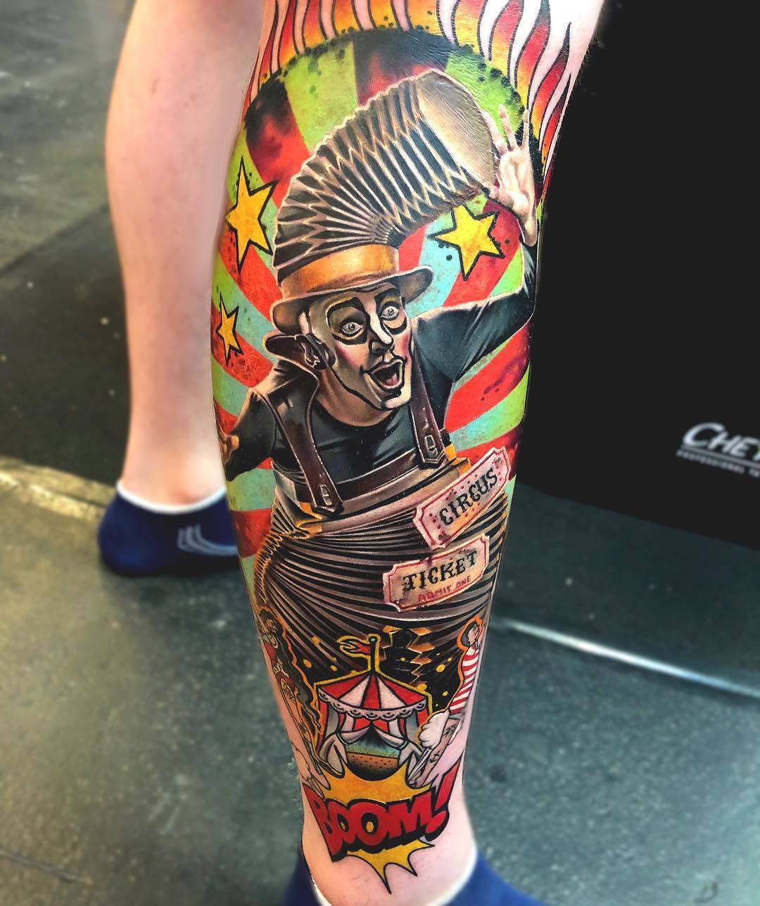 Tattoo艺术家Anjelika Kartasheva，色彩艺术 tattoo 现实主义与涂鸦艺术 | 俄罗斯罗斯托夫-奥尔洛夫斯克