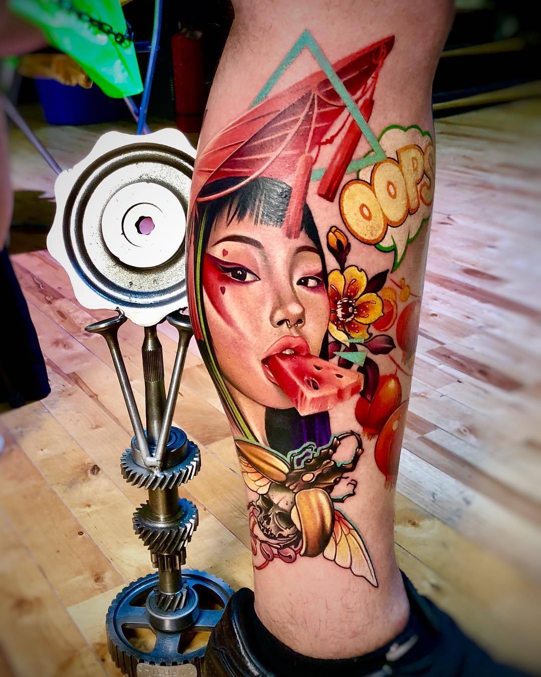 Artistic Tattoo Realism By Anjelika Kartasheva Inkppl